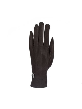 Aксесоари, Дамски ръкавици Finda черен цвят - Kalapod.bg